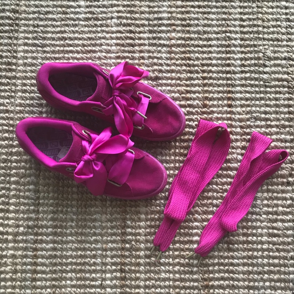 Pink pumas - Rihanna collection
